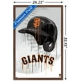 thumbnail image 3 of MLB San Francisco Giants - Drip Helmet 22 Wall Poster, 22.375" x 34" Framed, 3 of 5
