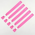 thumbnail image 3 of EcoNesxp 50 Pack Fabric Event Wristbands Adjustable Colorful Wristbands Bars for Exhibition Holiday Party Disposable Event Ribbon Wristbands, 3 of 5