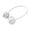1#B, variant on USB Rechargeable Neck Hanging Fan, 3 Speeds Adjustable Head Hands Free Wearable Personal Fan, Mini Fan, Portable Cooling Fan for Outdoor Sports Travel Daily Outside Activities