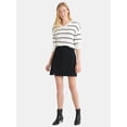 thumbnail image 2 of Time and Tru Women's Fashion Mini Skirt, Sizes XS-XXXL, 2 of 5