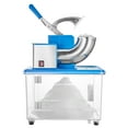 thumbnail image 1 of KFFKFF Commercial Ice Crusher 661LBS/H, 350W Electric Snow Cone Machine with 4 Blades, 2000RPM Stainless Steel Shaved Ice Machine with 11 Gal Crushed-Ice Box, 1 of 9