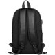 thumbnail image 4 of (black)pu Leather Traveling To Work Backpack Computer Backpack Usb Charging Youth School Bag S, 4 of 4