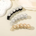 thumbnail image 4 of SUTENGDA 1pc Elegant Rhinestone Banana Clip - Versatile Twist Hairpin with Sparkling Round Balls  Available in Multiple Colors  Perfect for Updos & Formal Events  Hair Accessories, 4 of 6