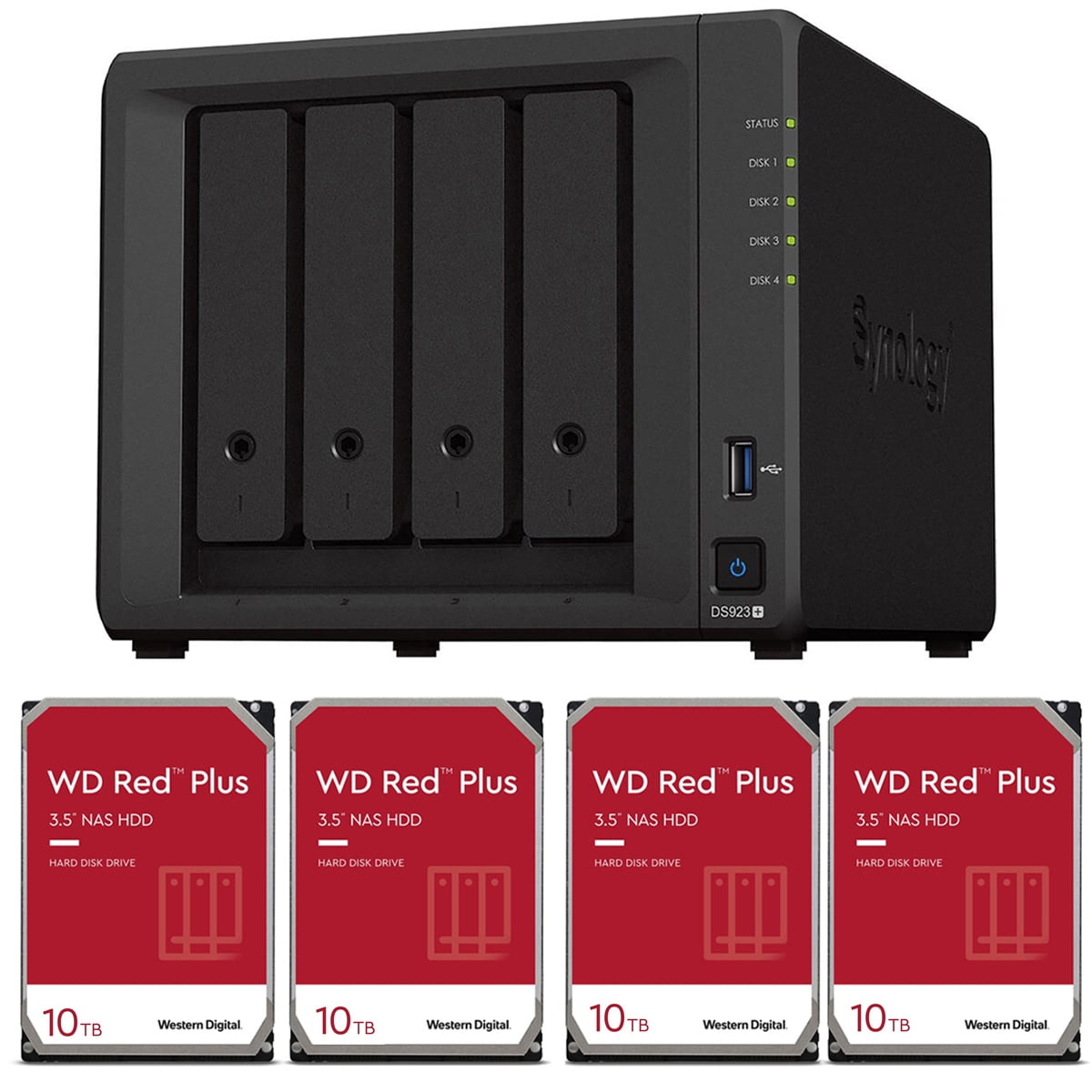 外付けハードディスク・ドライブ Synology DiskStation DS920+ 外付けハードディスク・ドライブ Synology DiskStation DS920+