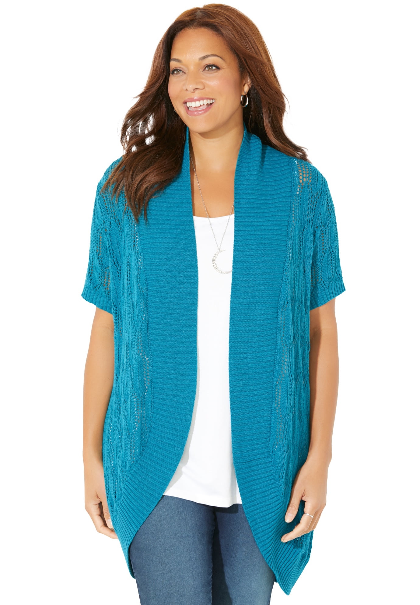 Petite Pointelle Cocoon Cardigan 