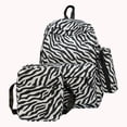 thumbnail image 7 of HUISZJ 3-In-1 School Bag Set, Cow Pattern Bookbag with Lunch Box, School Backpack Set for School Women College (Style 2), 7 of 7