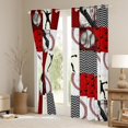 thumbnail image 3 of Castle Fairy Sport Baseball Boy Girl Blackout Curtains Set of 2 (52x84 Each),Ball Gamer Window Curtains,Geometric Plaid Curtains and Drapes,Breathable Home Decor, 3 of 6