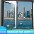 thumbnail image 5 of EARKITY Heat Control Window Tint Film For Home, Sun Blocking Window Tint, Residential One Way Mirror Reflective Film, 5 of 9