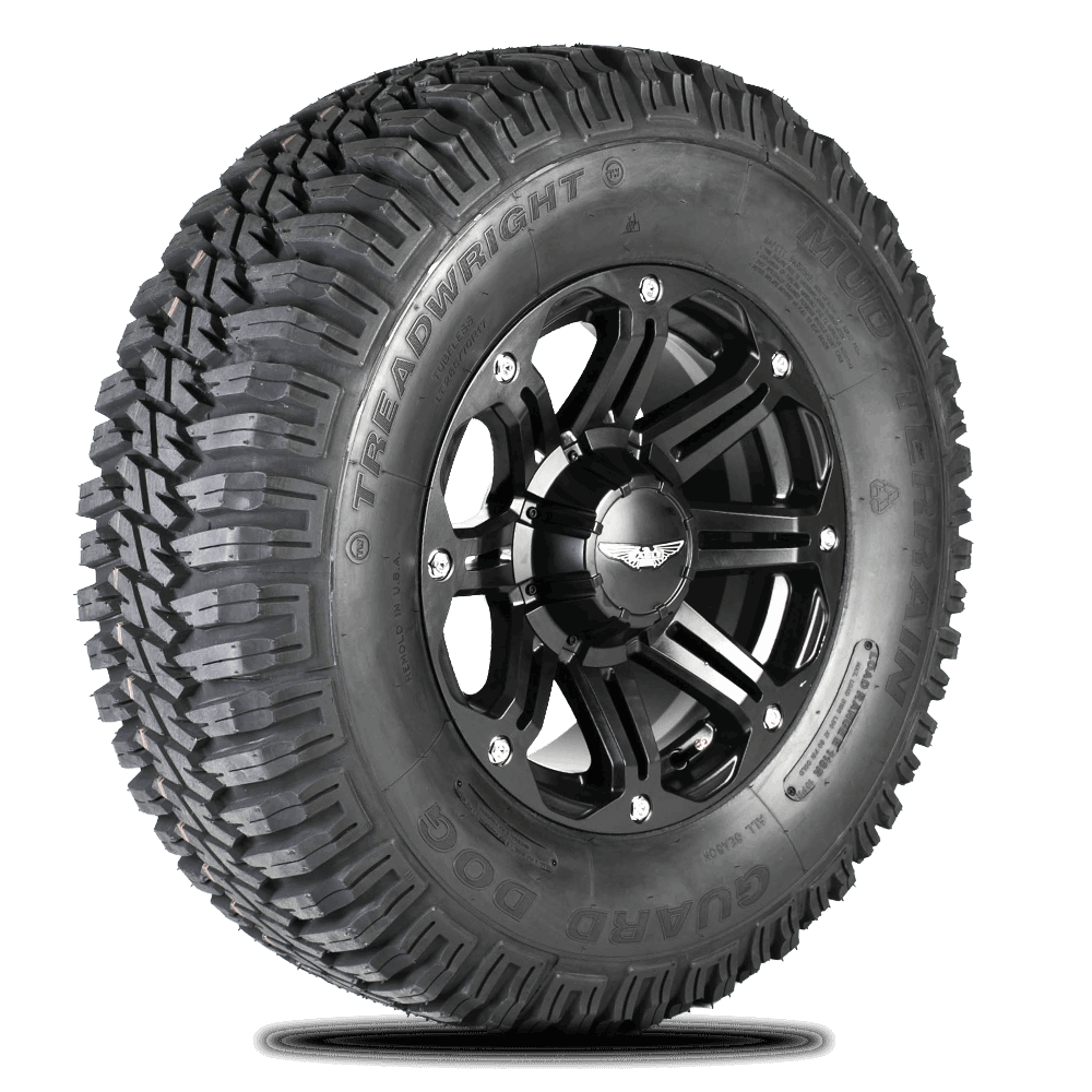 TreadWright GUARD DOG MTLT 285/70R17 E 10 PLY Recycled & Remolded USA