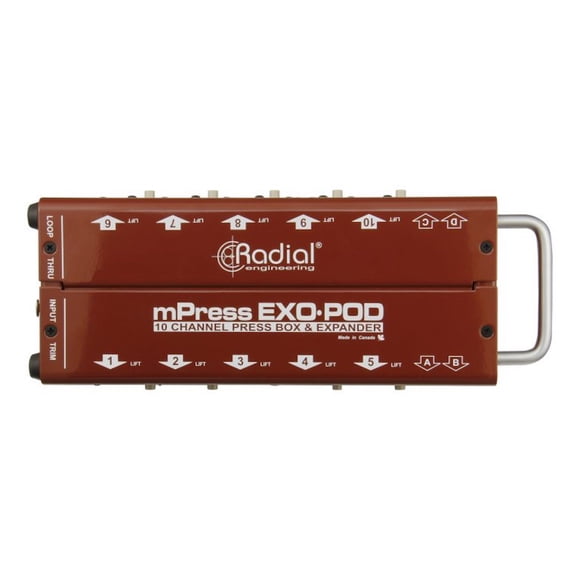 Divisor de transmisión Radial EXOPOD pasivo XLR