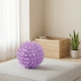 thumbnail image 3 of Moonsky Squeaky Spiked Ball Dog Toy for Teething and Boredom with Dur-able TPR Material for Aggressive Chewers 2.2in Plastic, Pink, 3 of 5