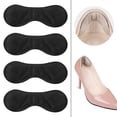 thumbnail image 2 of Almohadillas para talón Sunnimix Protectores de taloneras 2 Pares Negro, 2 of 7