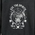thumbnail image 3 of Yellowjackets - Ask The Spirits - Women's Lightweight French Terry Long Sleeve Shirt, 3 of 5