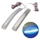 thumbnail image 5 of Luz LED de señal de giro universal para espejo lateral de coche, 12 V, 9 LED, accesorios de pegamento suave Azul, 5 of 7