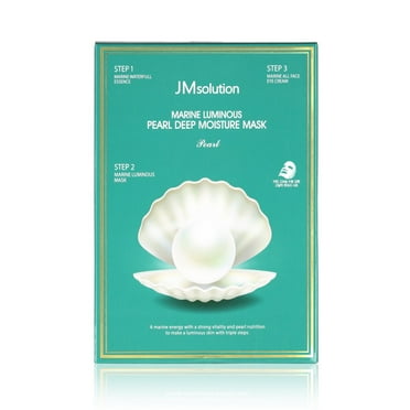 JM Solution Marine Luminous Pearl Deep Moisture Mask Box, 10 pcs ...