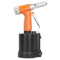 thumbnail image 2 of Pistola remachadora neumática hidráulica Suministros de aire remachadores de grado industrial Naranja Negro KP703 (estilo americano), 2 of 8
