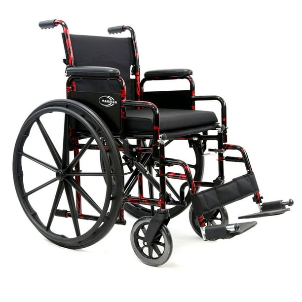 Karman LT770Q Lightweight 18" Seat Width Breakdown Frame Wheelchair