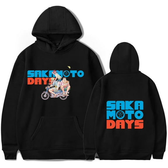 Sakamoto Days Merch Hoodie Anime Harajuku Taro Sakamoto Sweatshirt Men Women Pullover