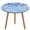 style, variant on 4th of July Round Fitted Tablecloth with Flannel Backing Elastic Table Cloth Waterproof Oil-Proof Plastic Table Cover Table Up 40"-54" Diameter)