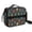 Robot and Dogs, variant on Robot and Gears Black Pattern Insulated Lunch Bag with Shoulder Strap and Bottle Holder,Bento School Lunch Bag Box,11x9.5x3.5 Inches