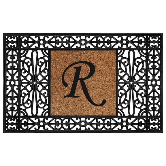 Duchess Monogram Doormat 30" x 48" (Letter R)