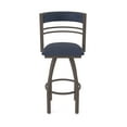 thumbnail image 5 of 860 Hunter 36" Swivel Bar Stool with Bronze Finish and Graph Anchor Seat and Back, 5 of 5