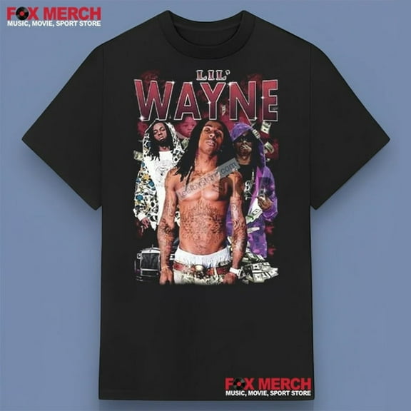 Lil Wayne Rap Hip Hop Retro T-Shirts