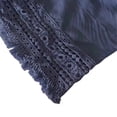 thumbnail image 4 of JIAYUE Women's Shorts Casual Loose Fit Everyday Wear Comfortable Relaxed Solid Color Lace Hem Elastic Waist For Spring Summer Autumn Breathable Female Bottoms, 4 of 6