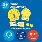 Learning Resources Time Activity Set, Teaching Time Activity, Ages 5+