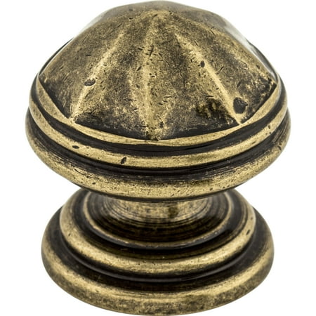 Top Knobs M24 German Bronze London 1-1/4" Mushroom Cabinet Knob From The Britannia