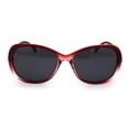 thumbnail image 2 of Polarized Womens Rhinestone Jewel Hinge Diva Sunglasses Red Black, 2 of 3