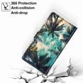 thumbnail image 2 of Dteck for Samsung Galaxy A52 6.5" (2021) Wallet Case, Shockproof Fashion 3D Painted Pattern Premium PU Leather Wrist Strap Magnetic Card/Cash Slots Stand Flip Protective Cover, Summer, 2 of 6