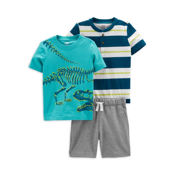 Carter's Child of Mine Baby and Toddler Boy Outfit Set, 3Piece, Sizes