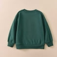 thumbnail image 3 of Teen Sweatshirt Long Sleeve Girls Green Sweatshirt Oversized Crewneck Sweatshirts Warm Fall Winter Clothes 14-15 Years Boy Clothes, 3 of 3