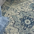 thumbnail image 6 of Nourison Tranquil Persian Ivory/Light Blue 5'3" x 7'3" Area Rug, (5x7), 6 of 8