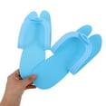 thumbnail image 5 of OUNONA  8 Pairs Disposable Slippers Shower Shoes House for Men Women's, 5 of 8