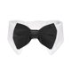 thumbnail image 1 of Corbata Para Perros Koolmox Tux Collar Para Perros Para Bodas Con Collar Blanco Ajustable Hecho A Mano Y Corbata Negra Corbata Clásica Para Perros Pequeños A Medianos Gatos Cachorros Disfraces De San, 1 of 1