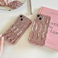 thumbnail image 3 of ORUYROP Designed for iPhone 13 Pro Max Case,Water Ripple Pattern Curly Wave Frame Soft Cute Phone Cover for Men Women Girls（iPhone 13 Pro Max,Rose Gold）, 3 of 7