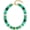 Gradient Green&GD Beaded, variant on HolidayQbee Beaded Necklace for Women Chunky Beaded Turquoise Necklace Boho Oval Big Bead Statement Turquoise Choker Necklaces Fashion Trendy Summer Beach Jewelry Gifts: Clothing, Shoes & Jewelry