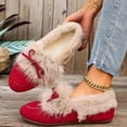 thumbnail image 2 of Chaussures de Course pour Femmes, Chaussures de Cheville Confortables Doublées de Polaire pour l'Hiver, 2 of 9