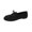 Black, variant on Kilaqueen Womens Loafers Solid Color Retro Lace-Up Comfortable Slip On Flats Shoes Dressy Casual Non Slip Work Walking Office Loafers