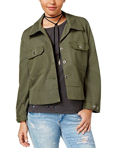 juniors army green jacket