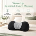 thumbnail image 6 of Memory Foam Lumbar Support Pillow, Ergonomic Lower Back Cushion for Back, 6 of 7