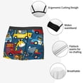 thumbnail image 6 of Fotbe Vehicles Cartoon with Funny Drivers Men’s Total Support Pouch Boxer Briefs, X-Temp Cooling, Moisture-Wicking Underwear, Regular, Long-leg and Trunk-Large, 6 of 9