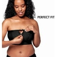 thumbnail image 2 of Medela Hands Free Pumping Bustier | Easy Expressing Pumping Bra with Adaptive Stretch - Black XL, 2 of 6