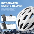 thumbnail image 6 of VICTGOAL Lightweight Bike Helmet for Adults Men Women, Adjustable Fit, Breathable Road MTB Cycling Helmet for Ebike Scooter, 6 of 8
