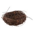 thumbnail image 1 of Handmade Vine Twig Bird Nest Home Nature Craft Holiday for Photo Garden Decor, 1 of 5