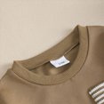 thumbnail image 5 of NOLDARES Baby Boy Fall Winter Clothes 2 Piece Cotton Graphic Sweatshirt Tops Cotton Joggers Pants Toddler Outfits Clothing(Brown,12-18 M), 5 of 6