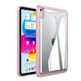 thumbnail image 2 of Dteck Transparent Case for iPad 10th Generation 10.9 inch 2022, iPad 11-inch (A16) 2025 Shockproof Slim Lightweight Anti-Scratch Case TPU Flexible Frame Clear Hard Acrylic Back Cover,Pink, 2 of 8