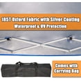 thumbnail image 3 of 6x4 Ft Pop-Up Canopy Tent Outdoor Portable Instant Shelter Folding Canopy with Carry Bag(Royal Blue), 3 of 6